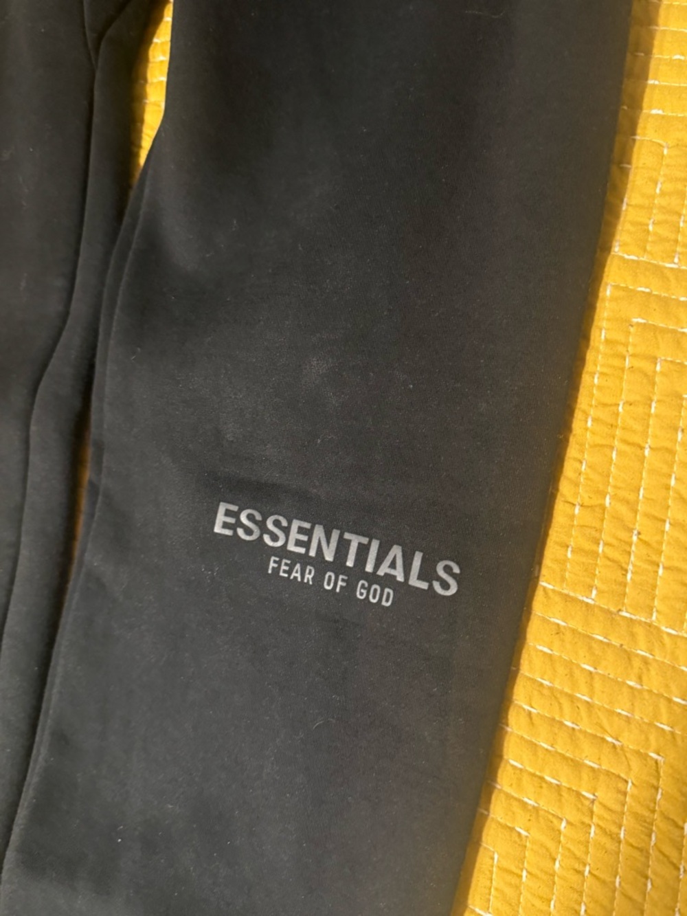 Fear of God Essentials  Black Sweatpants